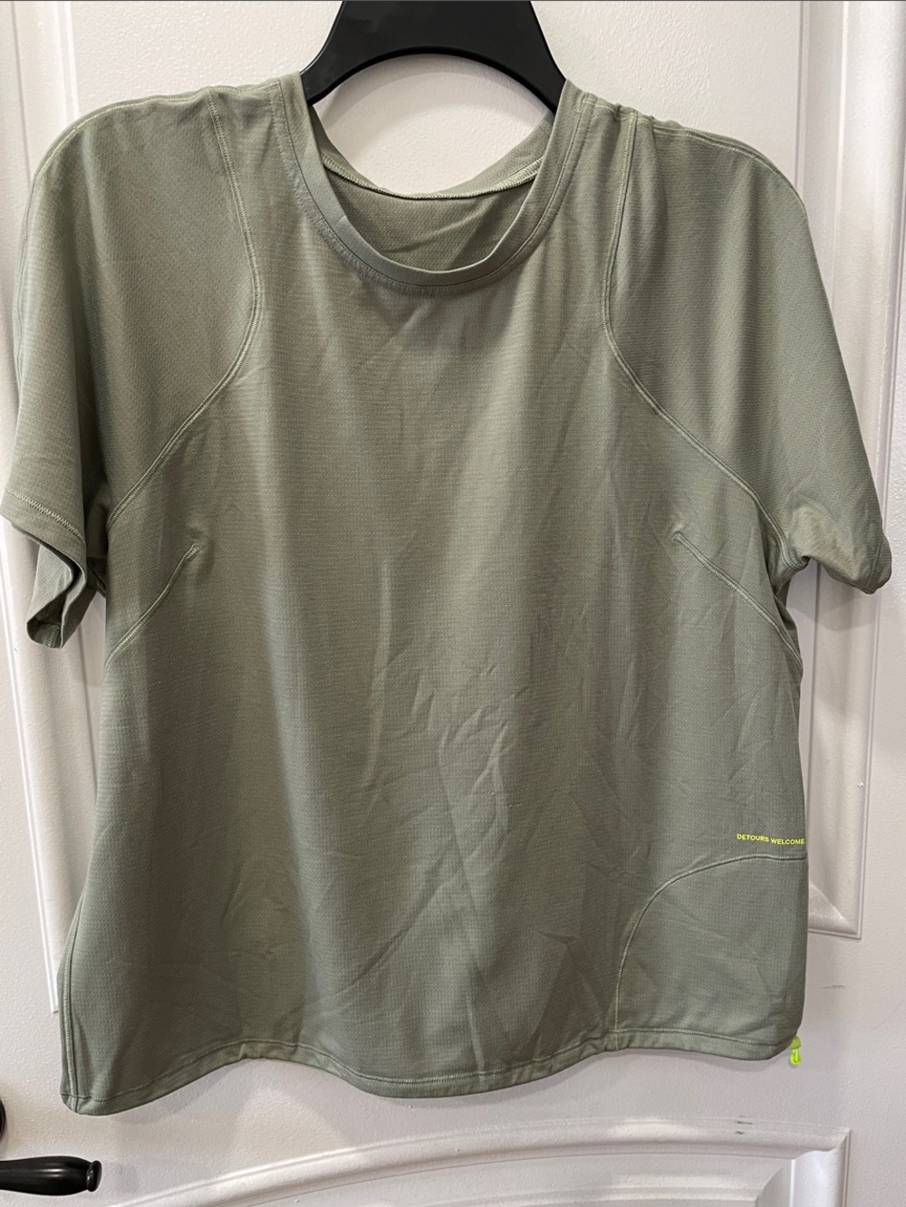 Lululemon Sage Green Short Sleeve Crew
